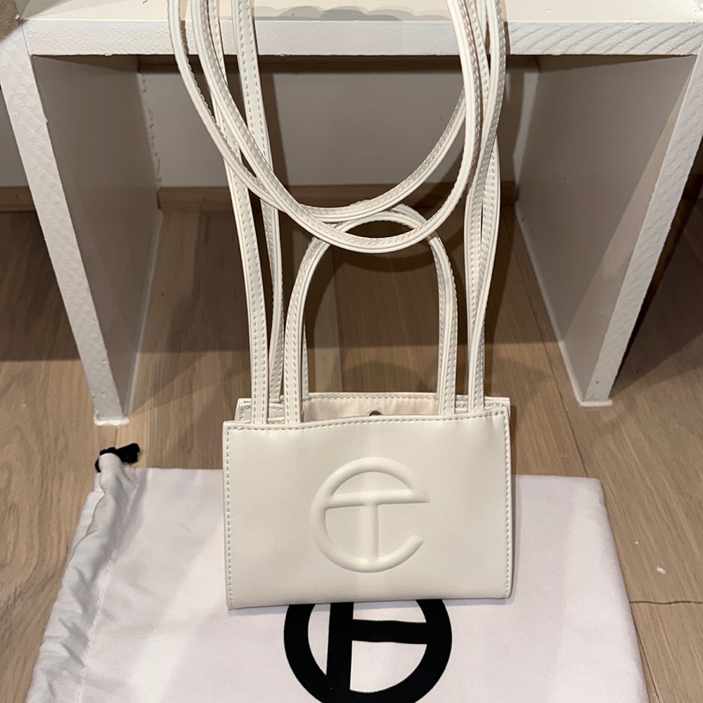 White Telfar bag (Small)